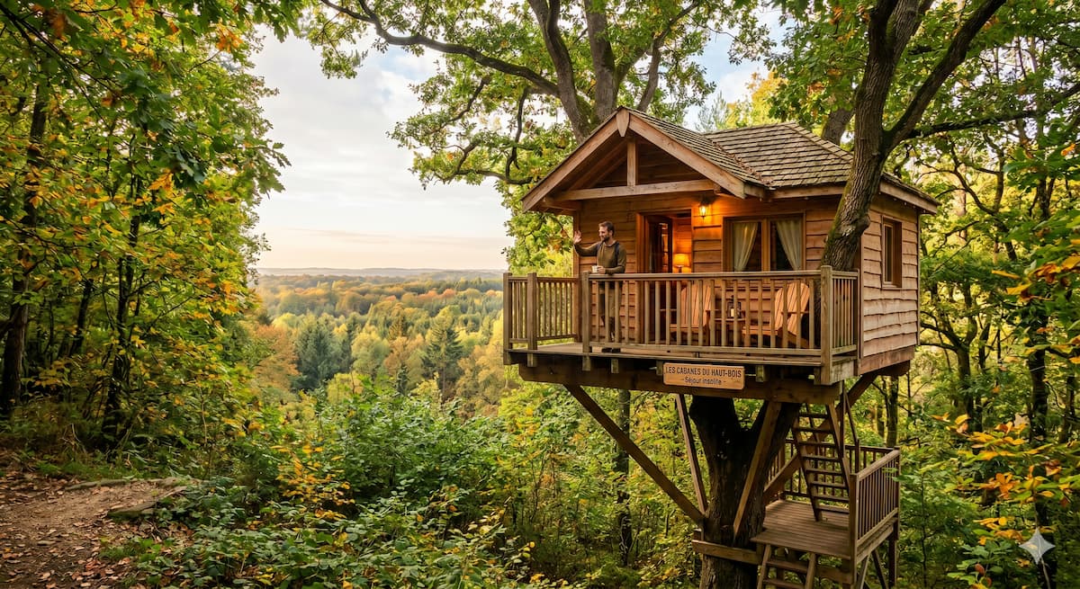 Cabanes dans les arbres