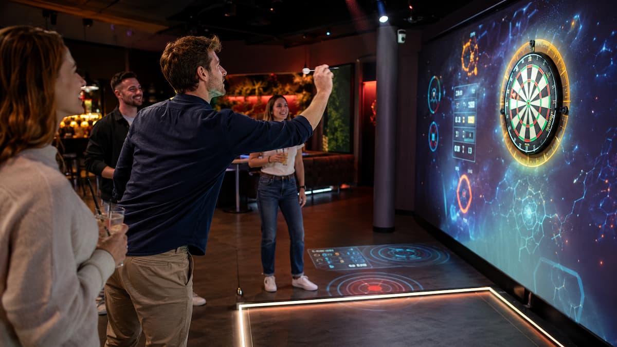 Fléchettes interactives & réalité augmentée