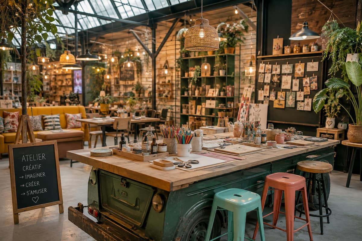Cafés créatifs & ateliers DIY