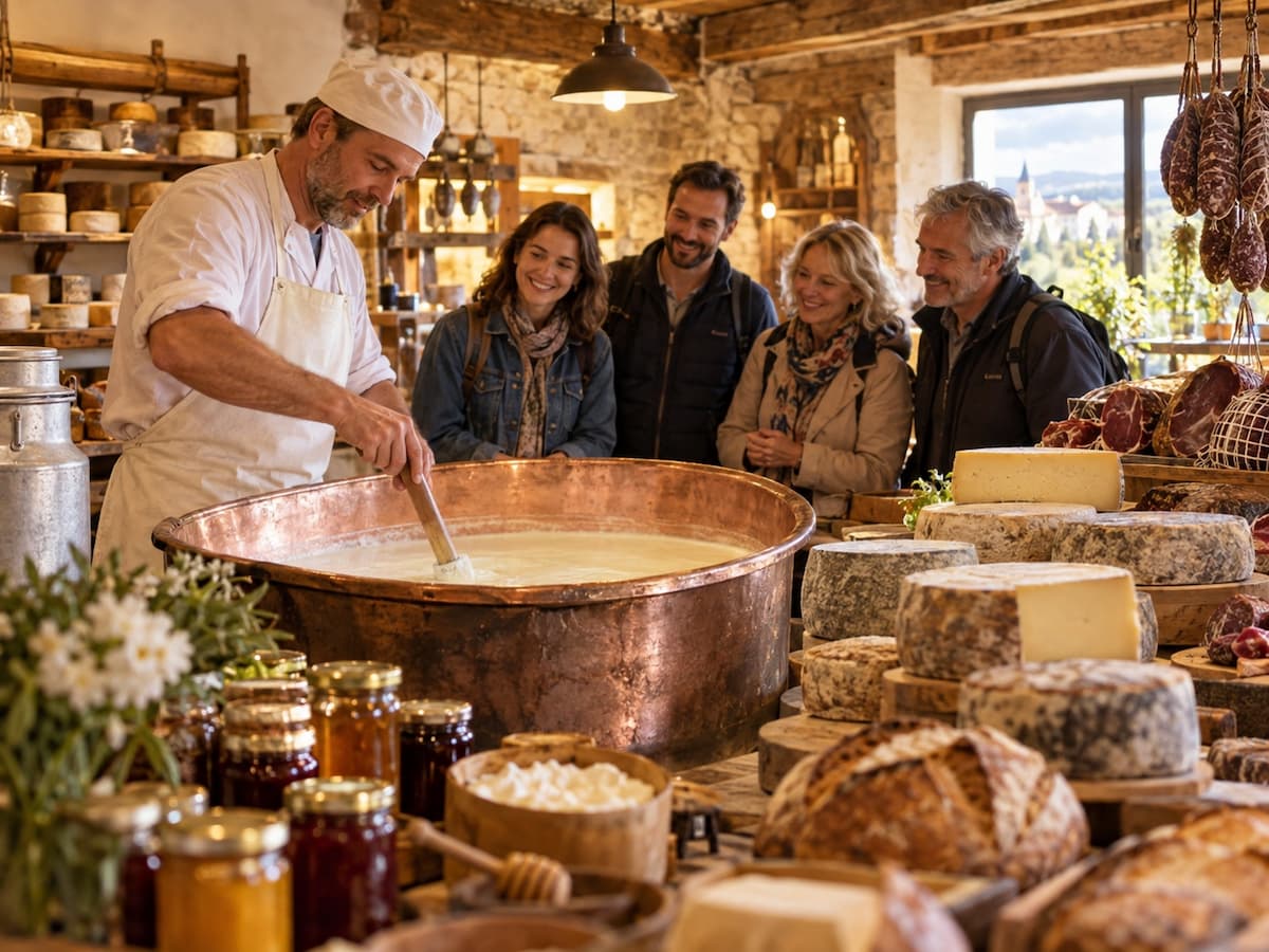 Visite de fabrique gourmande & spécialités du terroir
