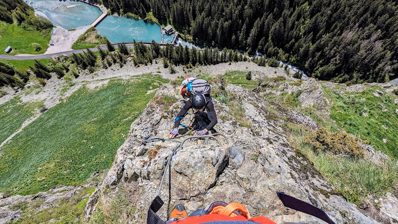 Via Ferrata du Plan du Bouc — Champagny-en-Vanoise