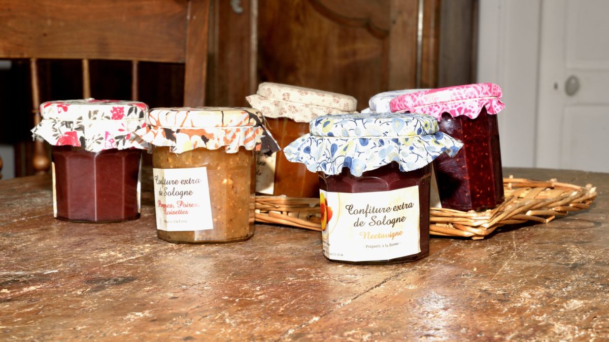 Confitures de Sologne - recettes artisanales à La Sise près de Nançay