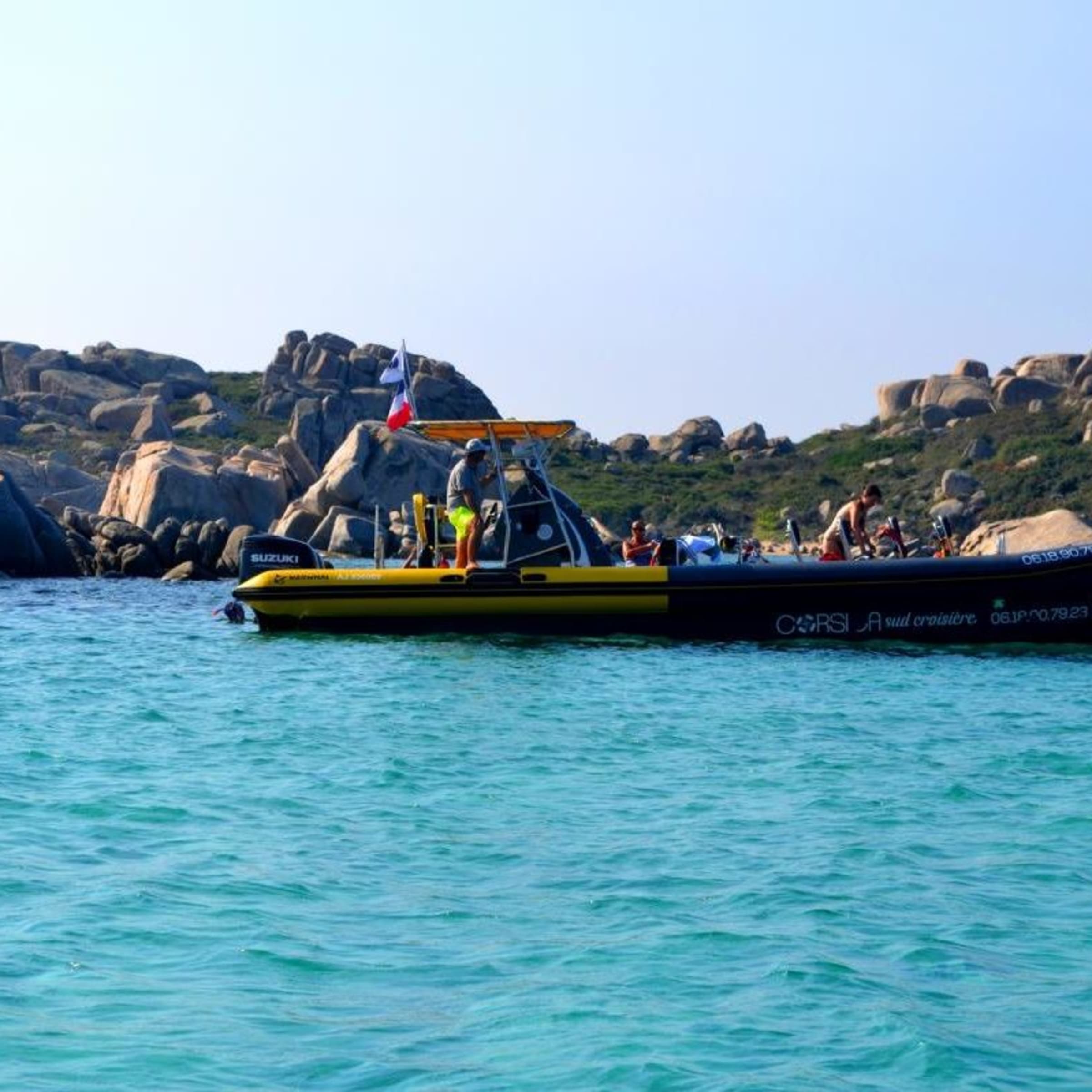 Croisière en bateau Nature et Découverte, de Santa Giulia
