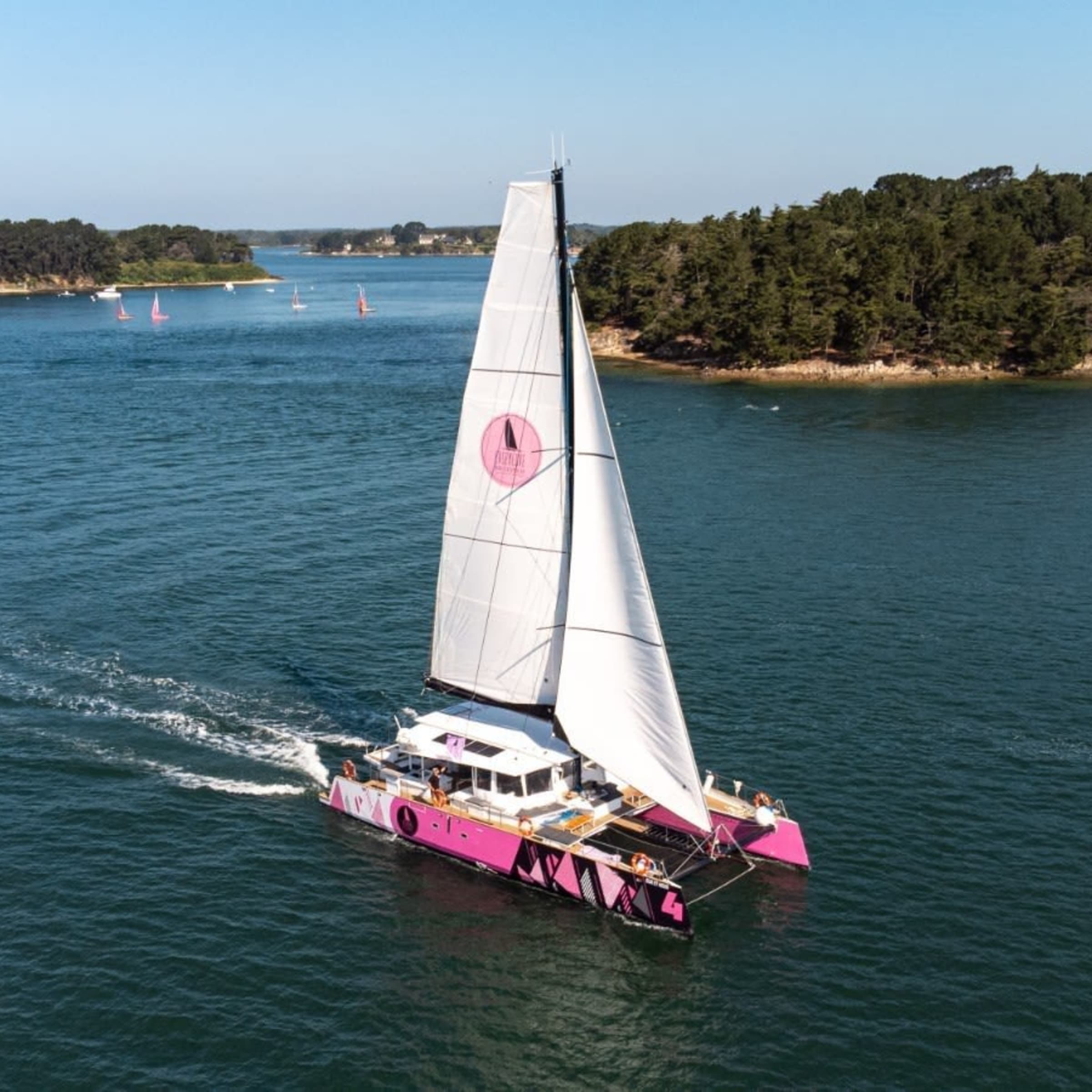 Journée Catamaran vers l'Ile de Houat depuis Port Haliguen