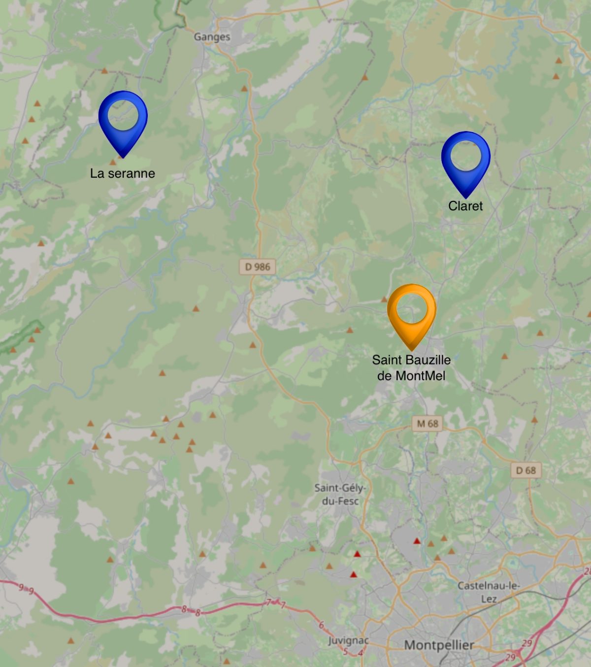 Cévennes parapente, parapente autour de Montpellier