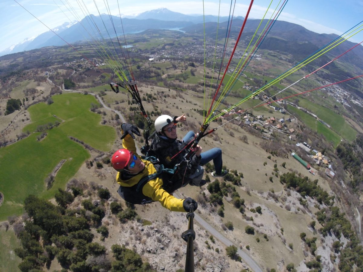 Activ-serreponçon — Baptême en parapente — Chorges