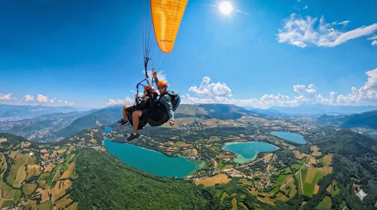 Matheysine Parapente - Isère — Baptême en parapente — Saint-Jean-de-Vaulx
