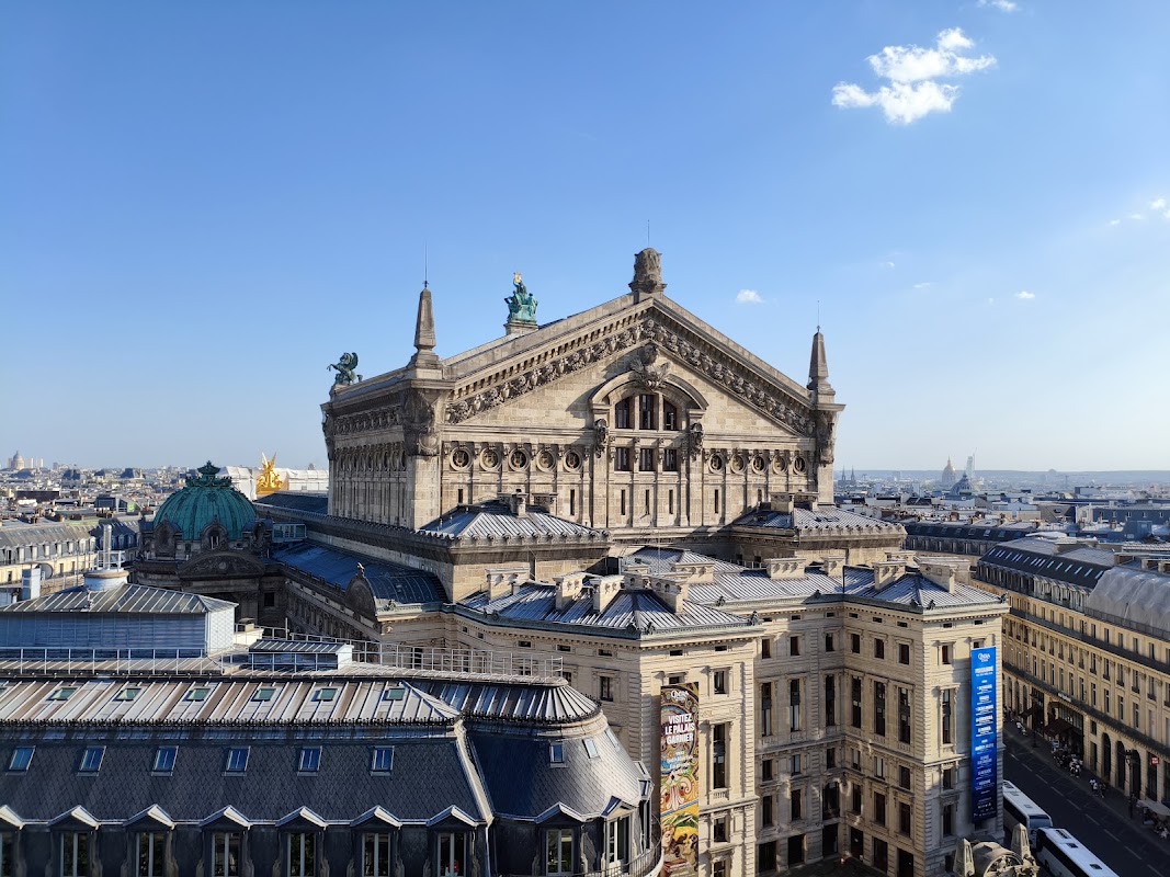 Galeries Lafayette Rooftop — Bars sur les toits avec vue panoramique — Paris