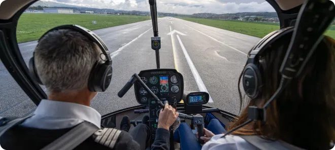 Alpes Hélicoptères — Baptême de l'air - Hélicoptère — Epagny Metz-Tessy