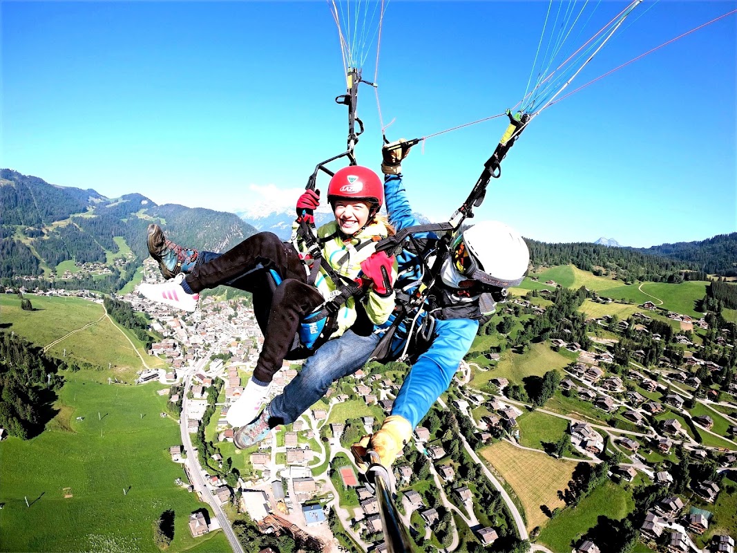 Aravis Parapente – Baptême à La Clusaz — Baptême en parapente — La Clusaz