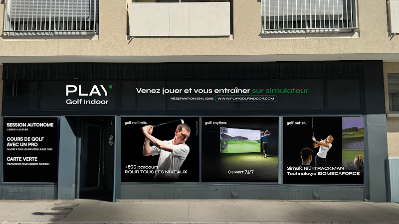 Play Golf Indoor — Golf indoor & simulateur de golf — Lyon