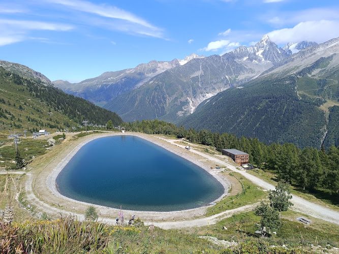 Lac Blanc depuis la Flégère - 7 km face au massif du Mont-Blanc — Chamonix-Mont-Blanc