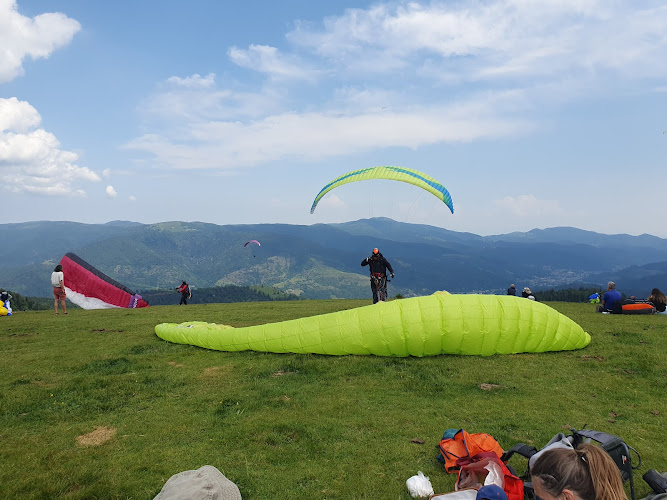 Décollage parapente du Drumont