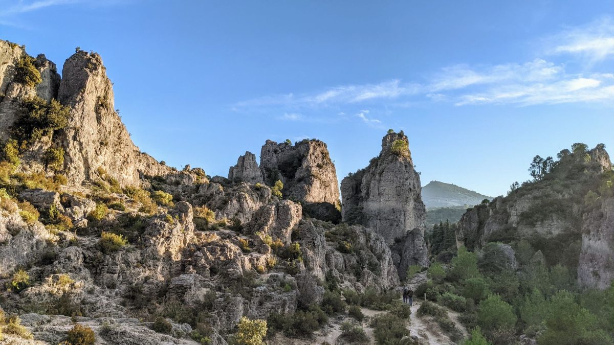 Cirque de Mourèze - boucle de 7,5 km par le Mont Liausson