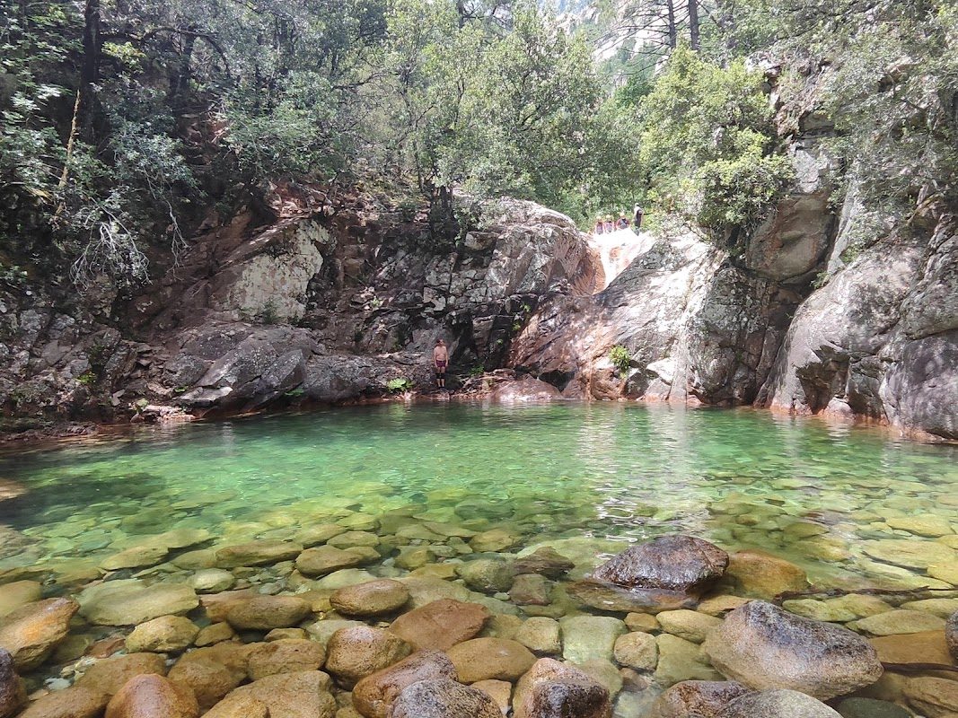 Cascades et piscines naturelles de Polischellu — Plages, Lacs & Lieux de loisirs nautiques — Quenza