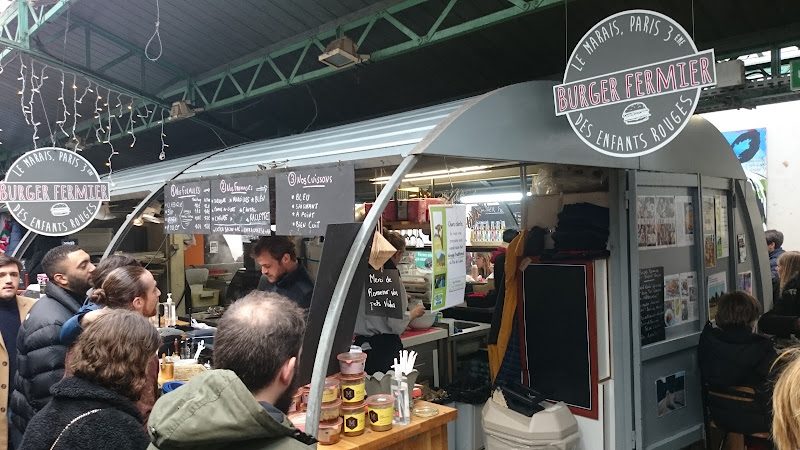 Le Burger Fermier des Enfants Rouges — Les meilleurs burgers — Paris