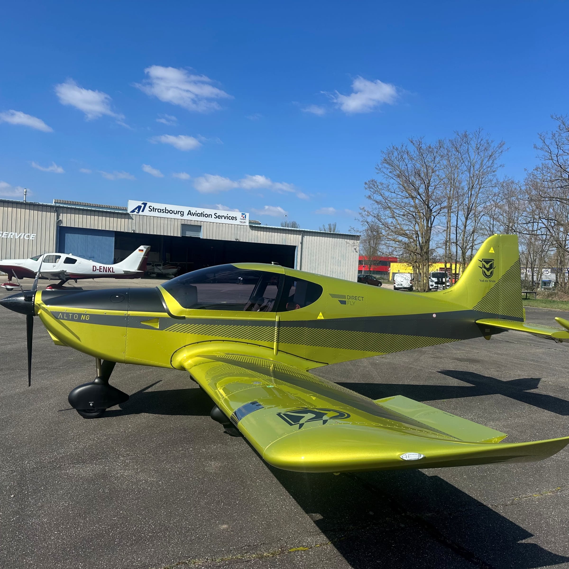 Baptême de l'air en ULM multiaxes à Boissy-L’Aillerie