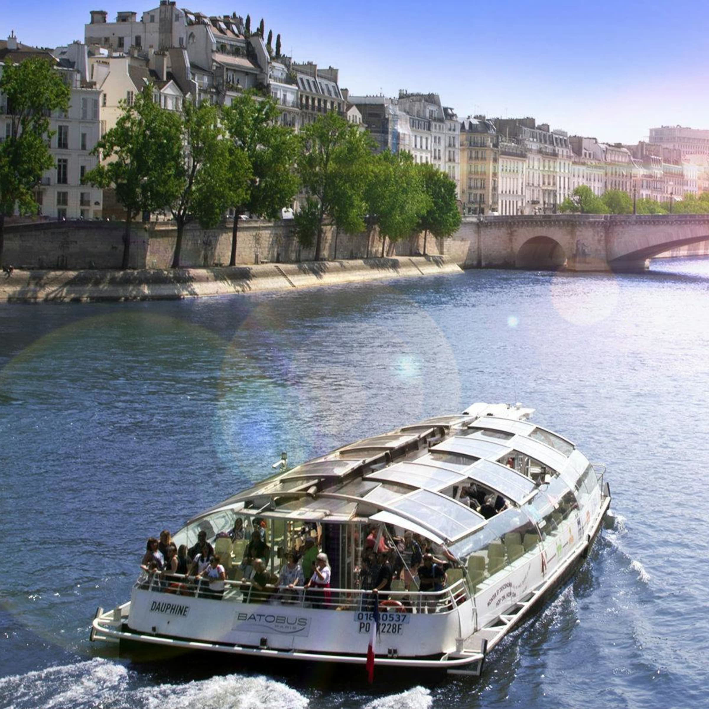 Croisière promenade sur la Seine par Batobus