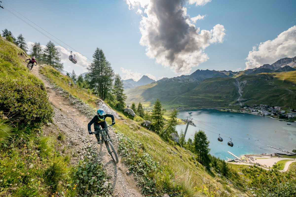 Tignes Station de ski — Randonnée VTT — Tignes