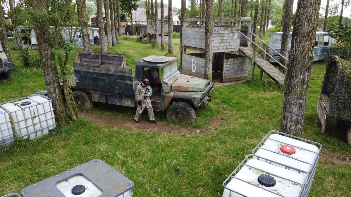 D-Day Paintball park — Longvilliers
