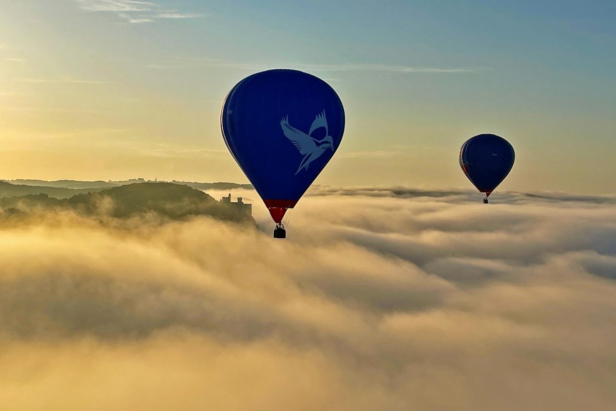 Périgord Dordogne Montgolfières — Vol en montgolfière — Castelnaud-la-Chapelle
