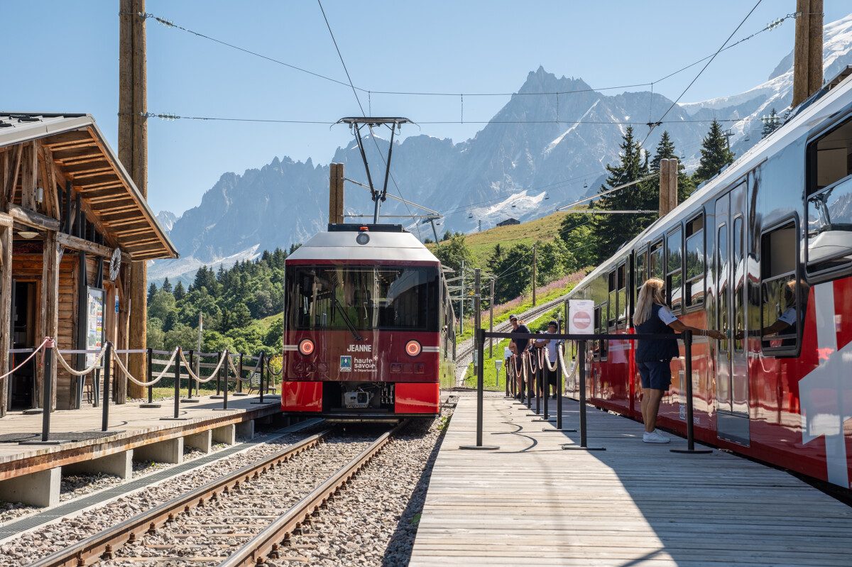 Tramway du Mont Blanc - Gare de Saint Gervais — Panoramas exceptionnels — Saint-Gervais-les-Bains