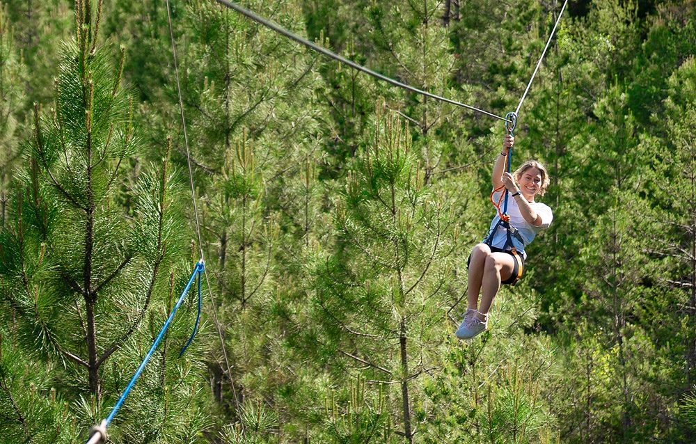 Accrobranche Indy Parc — Accrobranche - Parcours Aventure — Vagnas