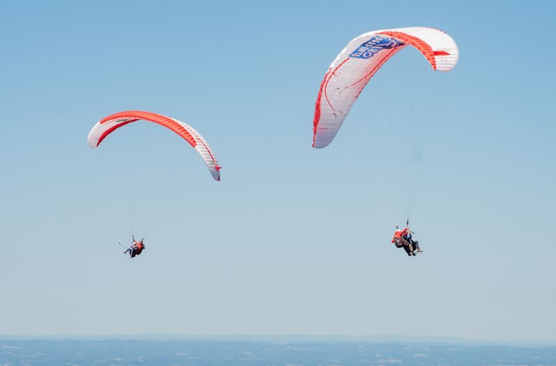 Aéroparapente Puy de Dôme Auvergne — Baptême en parapente — Orcines