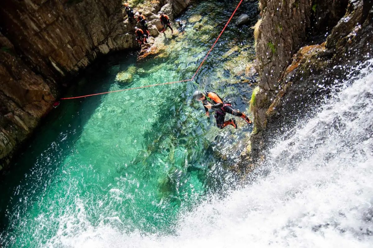 Spéléo canyon ariège : canyoning autour de Tarascon sur Ariège — Niaux