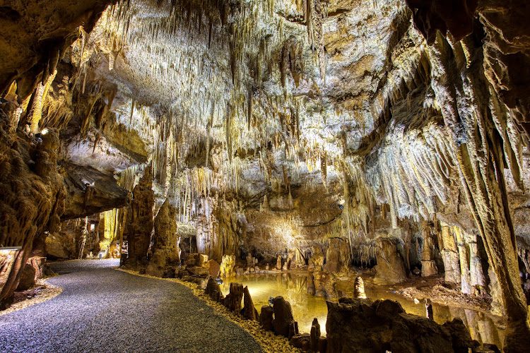 Grotte de Domme - 450 m de concrétions sous la bastide royale — Visite de grottes & gouffres — Domme
