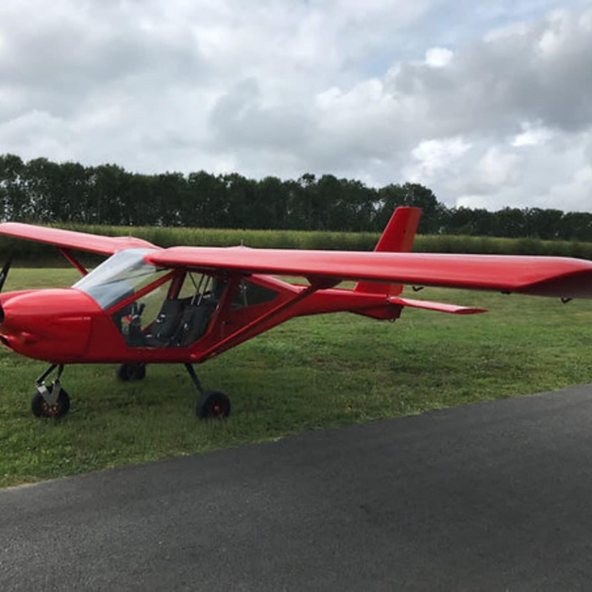 Baptême de l'air en ULM multiaxe en Béarn