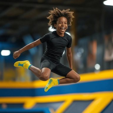 Trampoline Park Lille Marquette — Session de Trampoline Park pour Enfants et Adultes — Marquette-lez-Lille