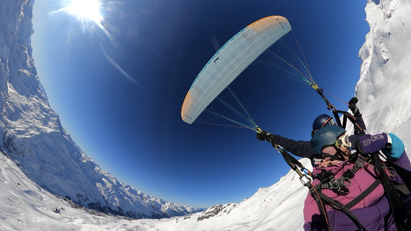 Menuires Parapente — Baptême en parapente — Les Menuires