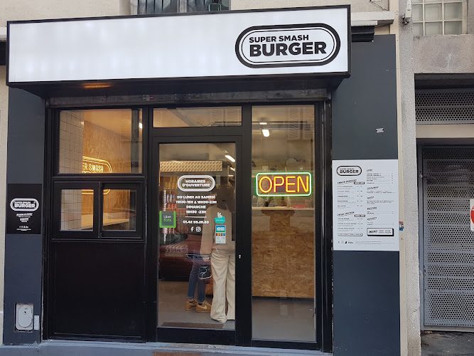 SUPER SMASH paris 19 - Les meilleurs burgers - Paris