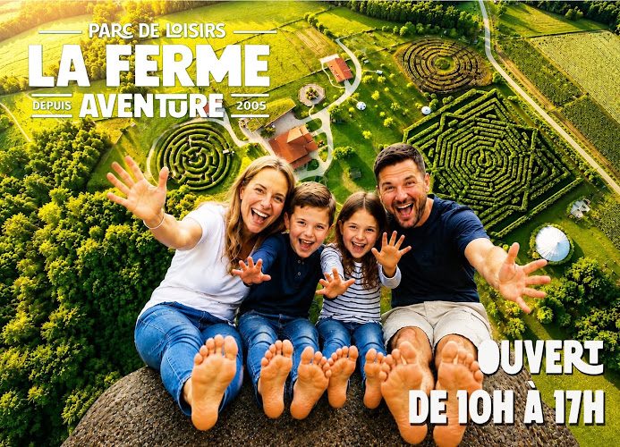 La Ferme Aventure - sentier pieds nus et 15 attractions dans les Vosges — Parcs d'attraction — La Chapelle-aux-Bois