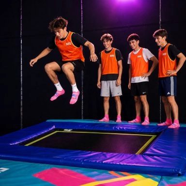 Trampoline Park Nantes Atlantis — Session de Trampoline Park pour Enfants et Adultes — Saint-Herblain
