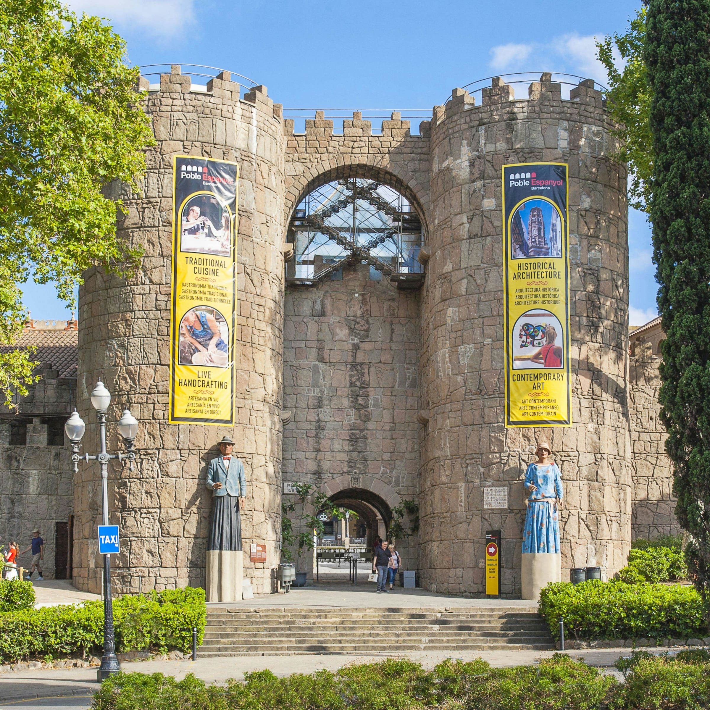 Billet coupe-file pour le Poble Espanyol à Barcelone