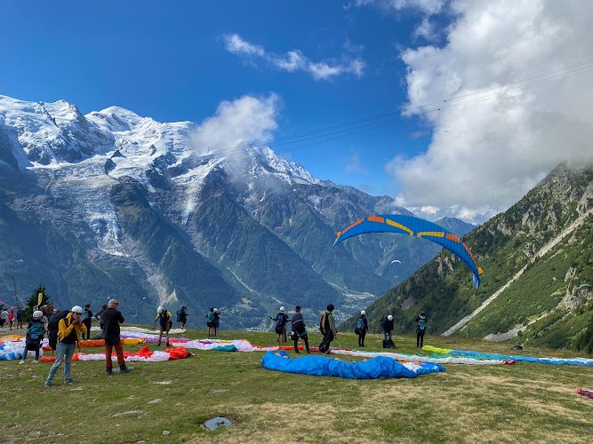 Brévent - téléphérique et panorama face au Mont-Blanc — Panoramas exceptionnels — Chamonix-Mont-Blanc