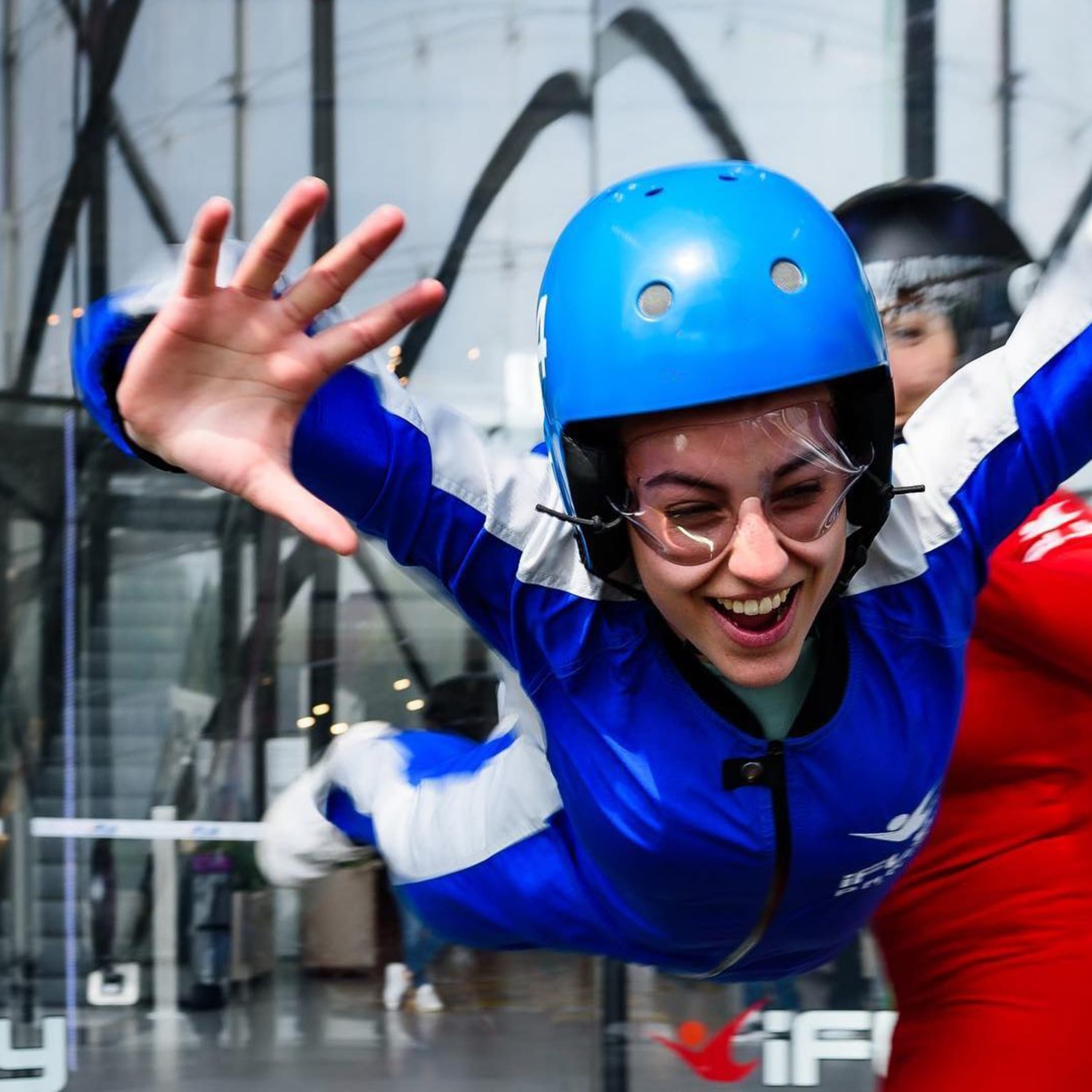 Chute libre indoor en soufflerie à Paris