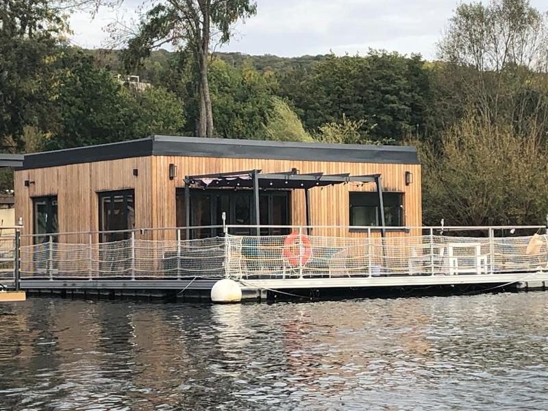 Seine House - maison flottante panoramique de 48 m² à Vaux-sur-Seine - Hébergements flottants - Vaux-sur-Seine