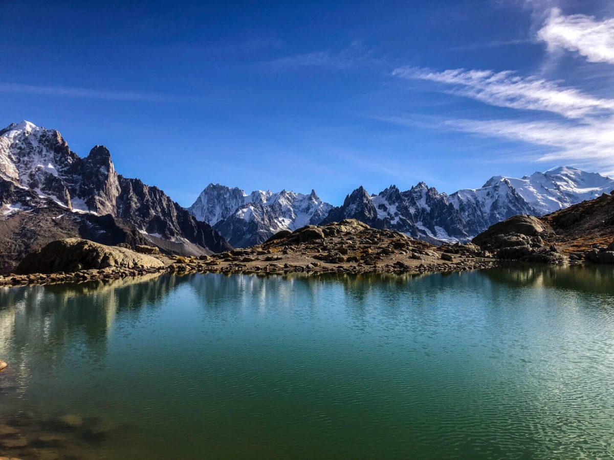 Lac Blanc depuis la Flégère - 7 km face au massif du Mont-Blanc — Randonnée pédestre — Chamonix-Mont-Blanc