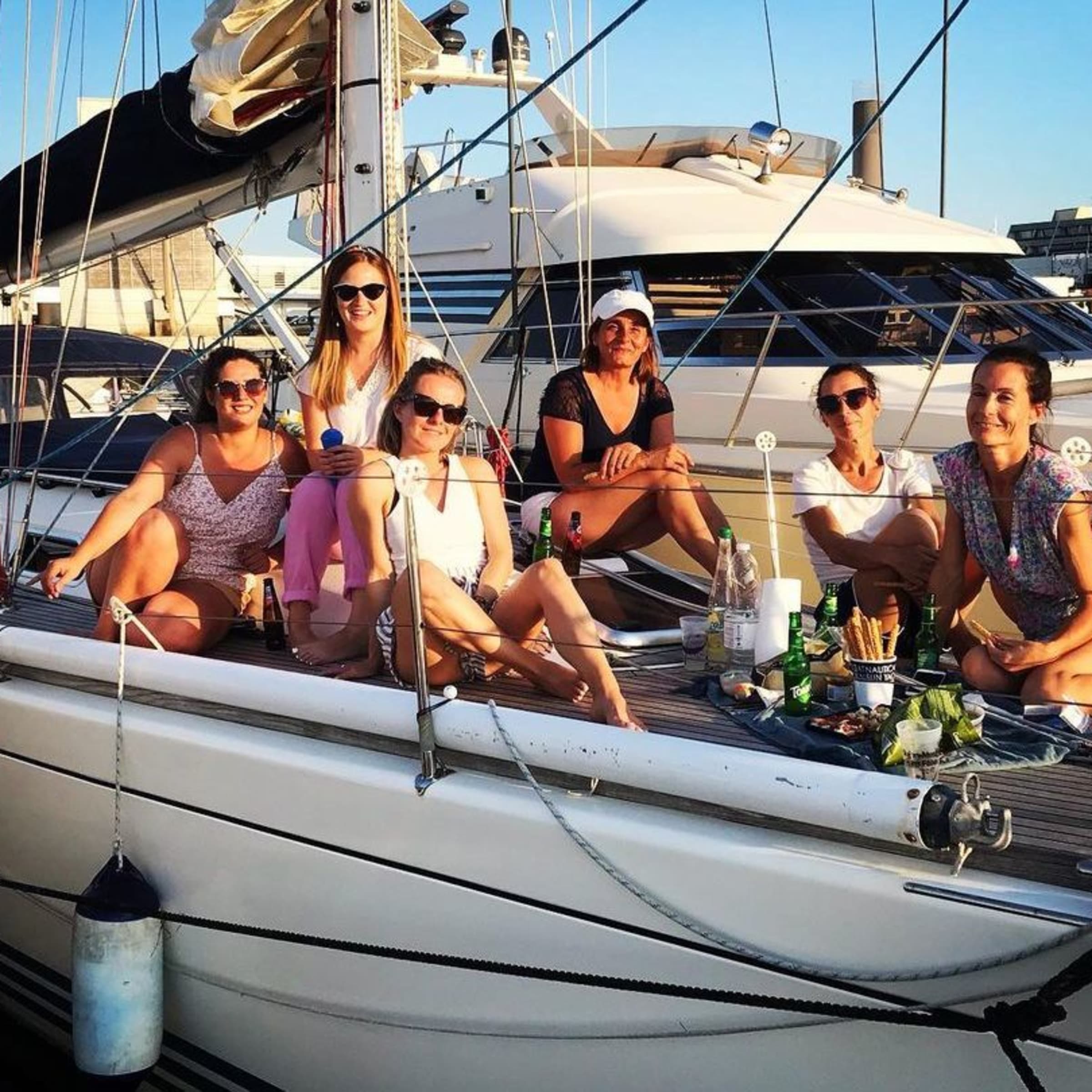 Croisière en voilier formule EVG & EVJF sur le bassin d'Arcachon
