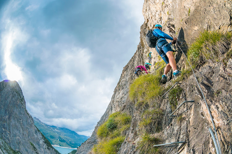Via ferrata - Plates de la Daille — Val-d'Isère