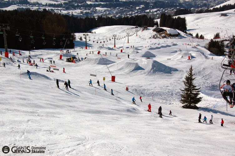 Domaine Skiable Saint-Gervais Mont-Blanc — Raquettes à neige — Saint-Gervais-les-Bains