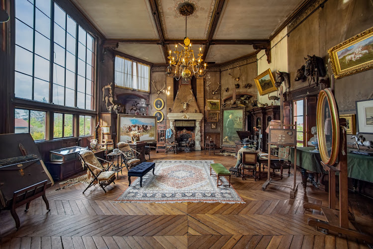 Salon de thé du Château Rosa Bonheur — Thomery
