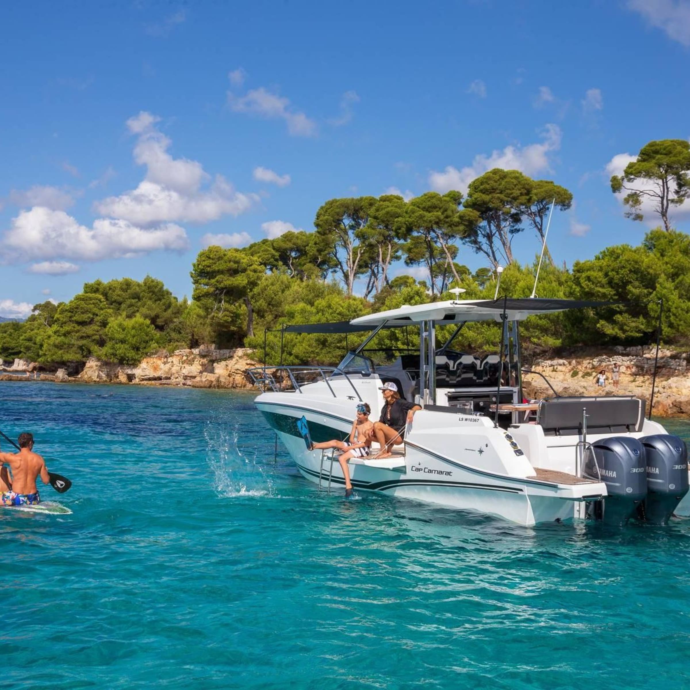 Balade en bateau à Saint-Raphaël