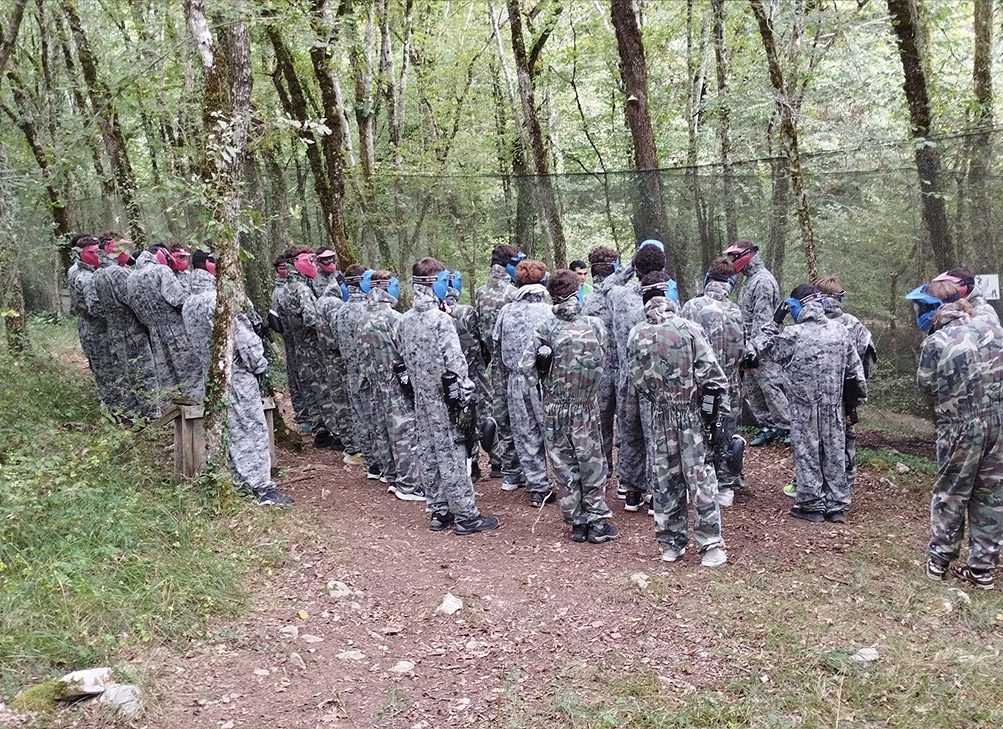 Nature Evasion Accrobranche paintball multiactivites — Jugeals-Nazareth