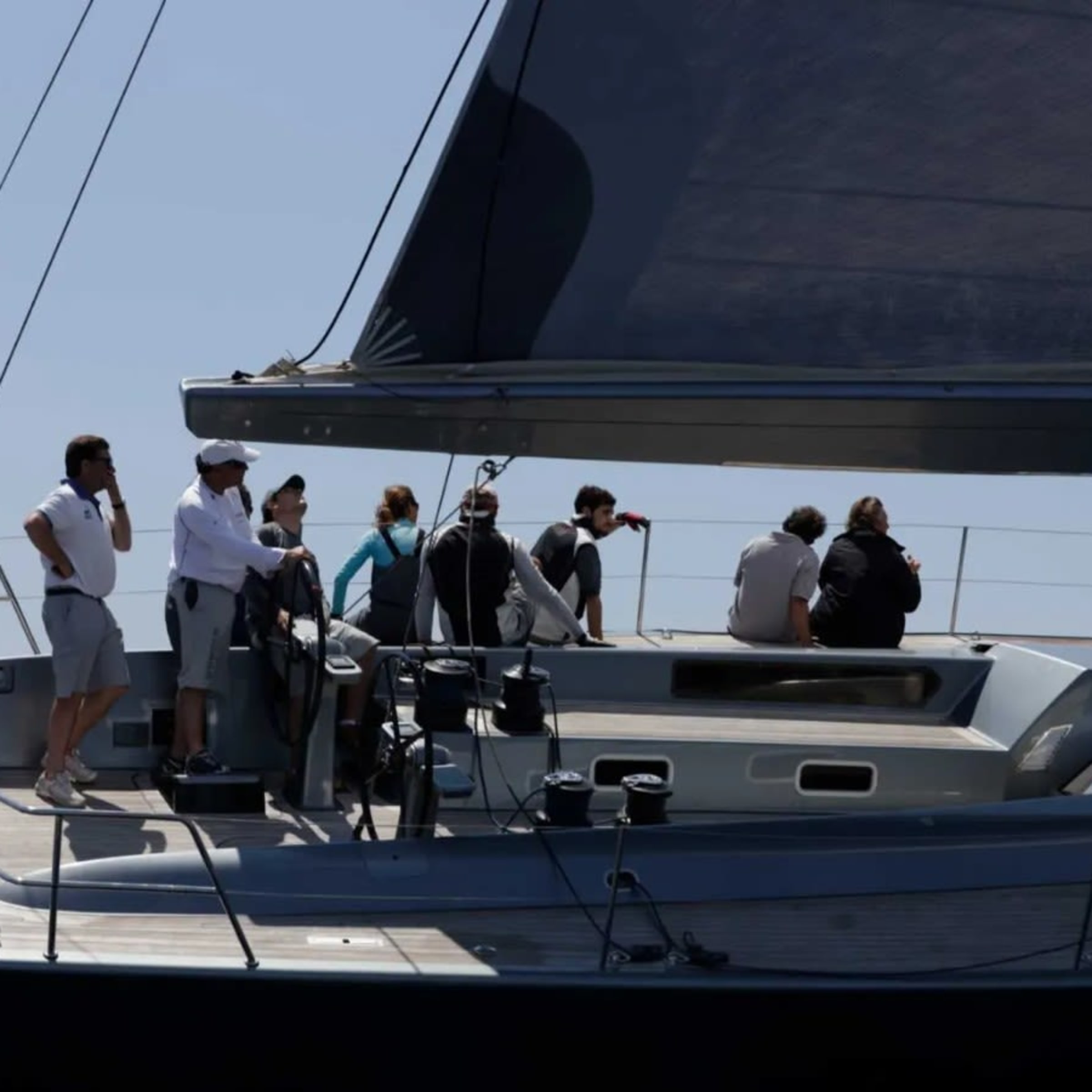 Croisière privatisée en voilier dans la baie de Barcelone