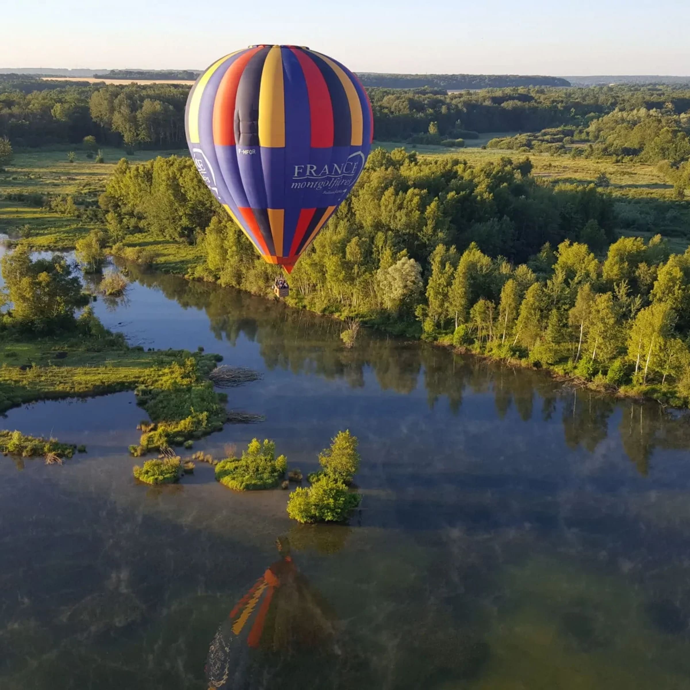 Vol en Montgolfière à Fontainebleau