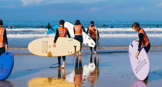Twin fin - École de Surf Les Sables d'Olonne — Les Sables-d'Olonne